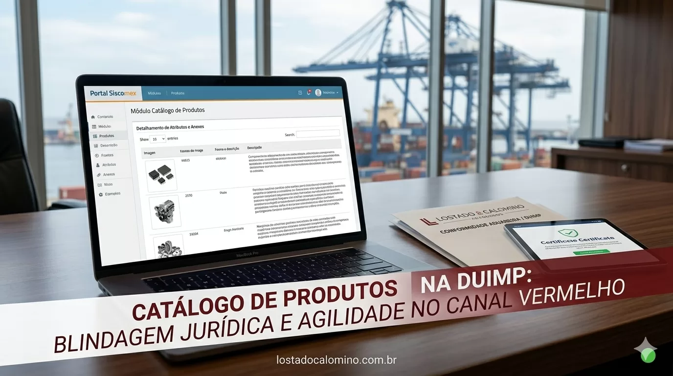 canal vermelho apresentação catalogo. Gestão de riscos no Canal Vermelho através do preenchimento correto do Catálogo de Produtos na DUIMP