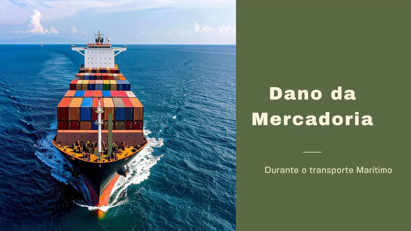 Avaria de carga em cont&ecirc;iner de importa&ccedil;&atilde;o mar&iacute;tima